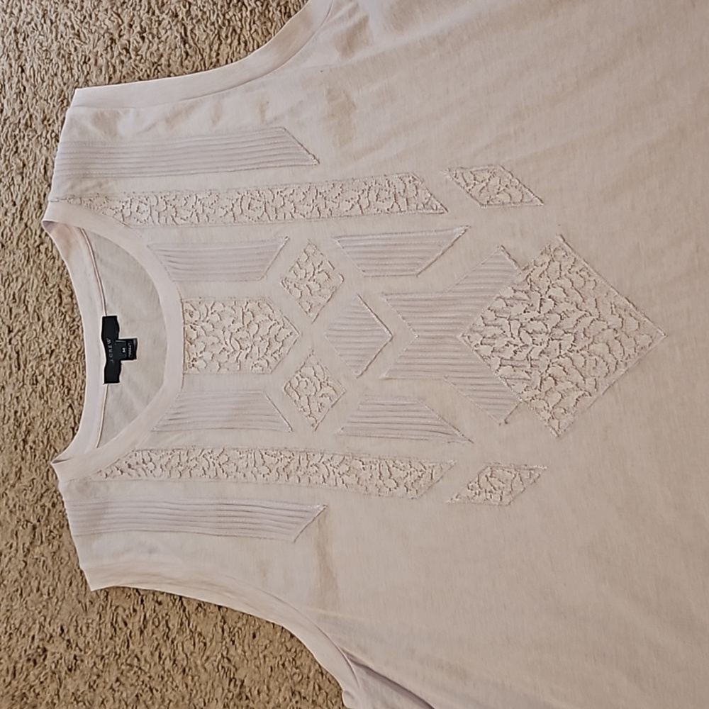 J.Crew purple top sz M